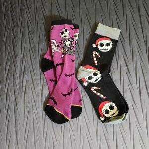 Nightmare Before Christmas Graphic Socks Set. NWOT, OSFM